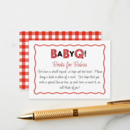 It's a Baby Q Books for Babies Card Begleitkarte