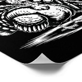 It's A Bad Day To Be A Turkey Funny Christmas Turk Poster (Ecke)