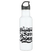 It's A Beautiful Day Chiropractic Chiropractor Edelstahlflasche (Vorderseite)