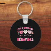 It's A Beautiful Day To Shape Behaviors Yst Valent Schlüsselanhänger (Vorderseite)