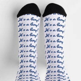 It's a Boy! Baby Gender Reveal Socken