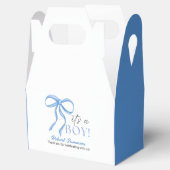 It's a Boy Blue Ribbon Geschenkschachtel (Geöffnet)