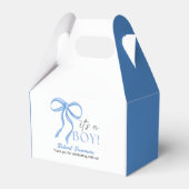 It's a Boy Blue Ribbon Geschenkschachtel (Vorderseite)