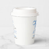 It's a Boy Blue Ribbon Pappbecher (Rechts)