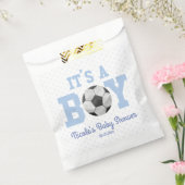It's A Boy! Blue Soccer Ball Baby Shower Geschenktütchen (Versiegelt)
