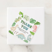 It's a Boy Dinosaur Baby Shower  Geschenkanhänger (Beispiel)