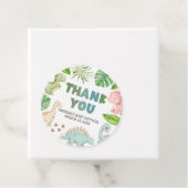 It's a Boy Dinosaur Baby Shower  Geschenkanhänger (Beispiel)