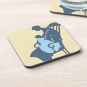 <It's a Boy> durch Steve-Bergmann Getränkeuntersetzer (Linke Seite)