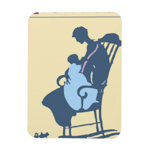 <It's a Boy> durch Steve-Bergmann Magnet