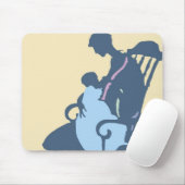 <It's a Boy> durch Steve-Bergmann Mousepad (Mit Mouse)