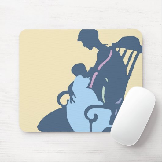 <It's a Boy> durch Steve-Bergmann Mousepad (Mit Mouse)