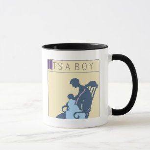 <It's a Boy> durch Steve-Bergmann Tasse