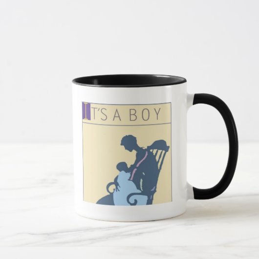 <It's a Boy> durch Steve-Bergmann Tasse (Rechts)