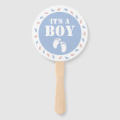 It's a Boy It's a Girl Gender Reveal Game Vote Fächer (Vorderseite)