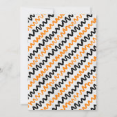 "It's a Boy" Kürbiskreifer Halloween-Kinderdusche Einladung (Rückseite)