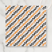 "It's a Boy" Kürbiskreifer Halloween-Kinderdusche Geschenkanhänger (Rückseite)