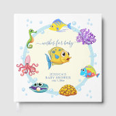It's a Boy Under the Sea Baby Shower Gästebuch (Vorderseite)