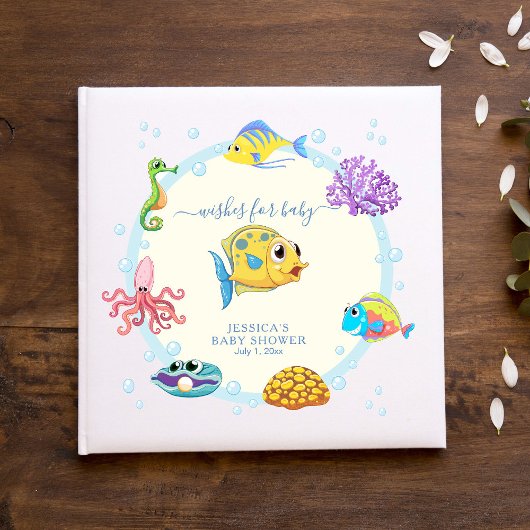 It's a Boy Under the Sea Baby Shower Gästebuch