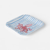 It's a Boy Under the Sea Baby Shower  Pappteller (Gewinkelt)