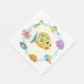 It's a Boy Under the Sea Baby Shower Serviette (Ecke)