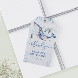 It's a Boy Under the Sea Baby Shower Thank You Geschenkanhänger