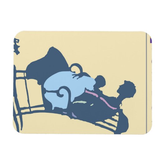 <It's a Boy>von Steve Collier Magnet (Horizontal)