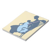 <It's a Boy>von Steve Collier Notizblock (Rotiert)