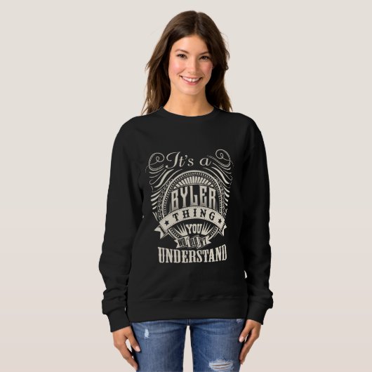 It's A BYLER Thing You Wouldn't Understand BYLER F Sweatshirt (Vorne ganz)