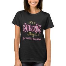 It's A Catherine Thing Pink Gold Women Gift