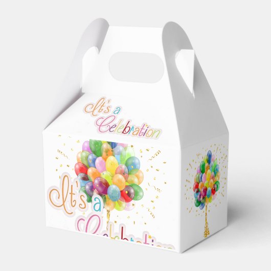 It's A  Celebration  Geschenkschachtel (Vorderseite)