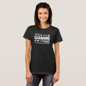 It's A Cleaning Crew women Clean Team Cleaning Ser T-Shirt (Vorne ganz)