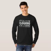 It's A Cleaning Crew women Clean Team Cleaning Ser T-Shirt (Vorne ganz)