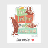 It's a Festivus for the Rest of Us Aufkleber (Blatt)