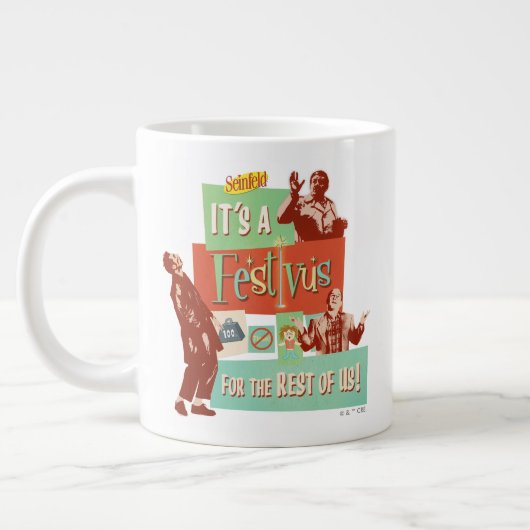 It's a Festivus for the Rest of Us Jumbo-Tasse (Links)
