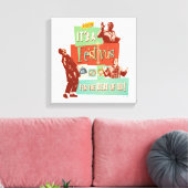 It's a Festivus for the Rest of Us Leinwanddruck (Insitu (Wohnzimmer))