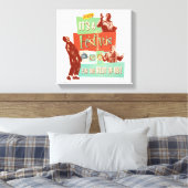 It's a Festivus for the Rest of Us Leinwanddruck (Insitu (Schlafzimmer))