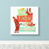 It's a Festivus for the Rest of Us Leinwanddruck (Insitu (Holzboden))