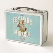 It's a Festivus Miracle Metall Brotdose (Rückseite)