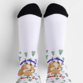 It's A Funny Squeaky Sound Socken (Oben)