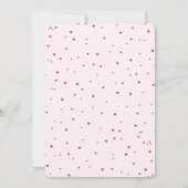 It's A Galentine's Affair Valentines Invitation Einladung (Rückseite)