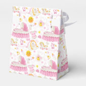 It's A Girl Baby Shower Geschenkschachtel (Rückseite)