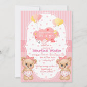 it's a girl Baby shower Invitation Einladung (Vorderseite)