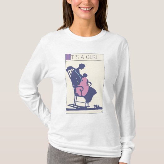 <It's a Girl> durch Steve-Bergmann T-Shirt (Vorderseite)