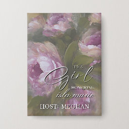 It's A Girl HOST Button