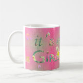 "It's a Girl" Meerjungfrau/Kinderkleidung Illustra Kaffeetasse (Links)