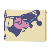 <It's a Girl>von Steve Collier Magnet (Horizontal)