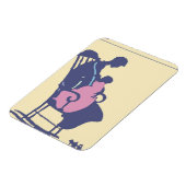 <It's a Girl>von Steve Collier Magnet (Linke Seite)