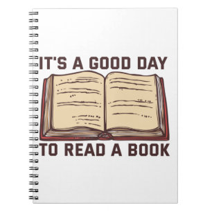 It's a good book to read a Book Lovers Gift Notizblock