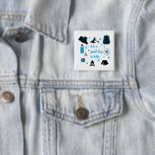It's a good day to hike graphic button (Beispiel)
