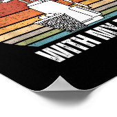 It's A Good Day To Play With My Funny Men Golf Poster (Ecke)